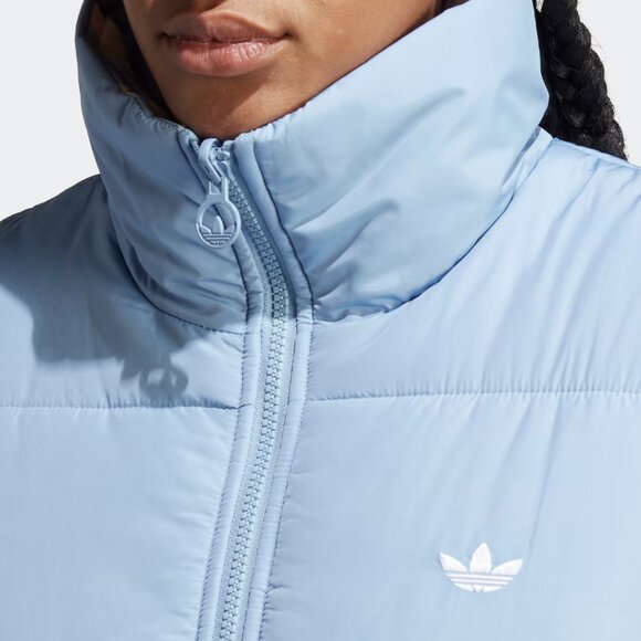 Adidas Blue Abstract Animal Print Reversible Vest - Picture 7 of 8